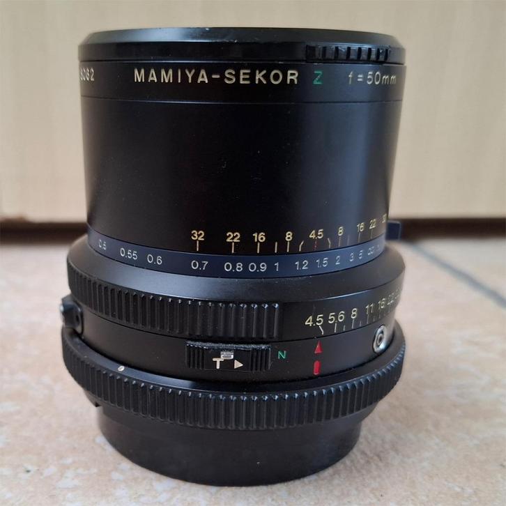 Mamiya Sekor Z 50mm f4.5 W, Audio, Tv en Foto, Foto | Lenzen en Objectieven, Zo goed als nieuw, Groothoeklens, Ophalen of Verzenden
