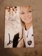Fotokaart met handtekening laura Lynn, Envoi