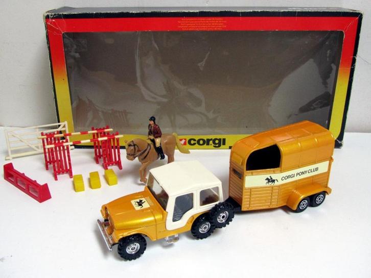 Vintage Corgi Pony Club Show Jumping Set 29 (1981-82), Hobby en Vrije tijd, Modelauto's | 1:43, Gebruikt, Overige typen, Corgi