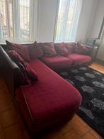 Hoekzetel zijkant echte leer, Huis en Inrichting, Ophalen, Gebruikt, Overige maten, Leer