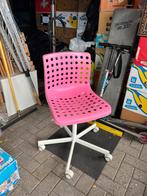Bureaustoel IKEA, Huis en Inrichting, Bureaustoelen, Ophalen, Gebruikt, Roze, Bureaustoel