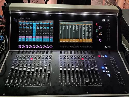 Digico S21+ aangepaste flightcase-console, Muziek en Instrumenten, Mengpanelen, Zo goed als nieuw, 20 kanalen of meer, Microfooningang