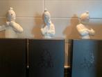 3 bustes en porcelaine Tintin 2013 (éd 1000 ex)), Autres types, Envoi, Neuf