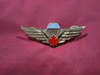 Canada Para Jump Wing rood, Ophalen of Verzenden, Embleem of Badge