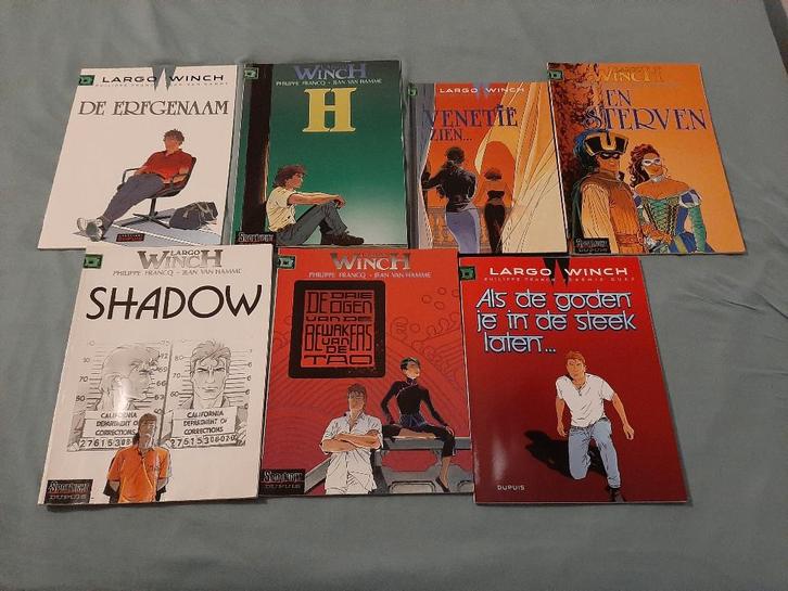Groot Pakket Strips Largo Winch te koop / Los te koop, Boeken, Stripverhalen, Ophalen of Verzenden