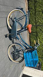 Spirit donkerblauwe vrouwen fiets, Fietsen en Brommers, Ophalen, Zo goed als nieuw, Handrem