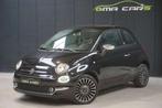 Fiat 500C 0.9 T TwinAir Mirror Pano-Nav-PDC-Airco-Garantie, Auto's, Gebruikt, 875 cc, Electronic Stability Program (ESP), Zwart