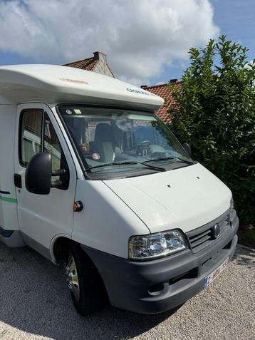 Mobilhome fiat 2.8jtd te koop, Caravanes & Camping, Jusqu'à 4, Diesel, Particulier, Semi-intégral