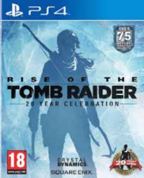 Rise of the Tomb Raider: 20e verjaardag (PS4)., Games en Spelcomputers, Games | Sony PlayStation 4, Zo goed als nieuw, Avontuur en Actie