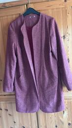 Bordeau jas large, Kleding | Dames, Jassen | Zomer, Ophalen of Verzenden, Zo goed als nieuw