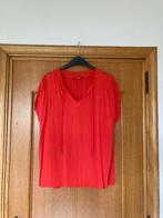 Oranje zomerbloes met korte mouwen, s.Oliver, maat 44, Kleding | Dames, Maat 42/44 (L), Oranje, Ophalen of Verzenden, Zo goed als nieuw