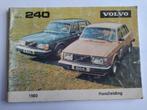 Volvo 240 instructieboekje - 1980, Ophalen