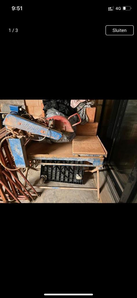 Clipper tafelzaag, Doe-het-zelf en Bouw, Gereedschap | Zaagmachines, Gebruikt, Ophalen