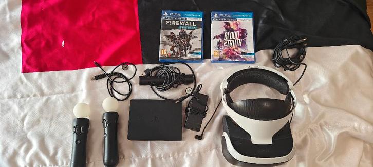 PSVR 1 - Complete Virtual Reality Setup met Games, Games en Spelcomputers, Virtual Reality, Zo goed als nieuw, Sony PlayStation