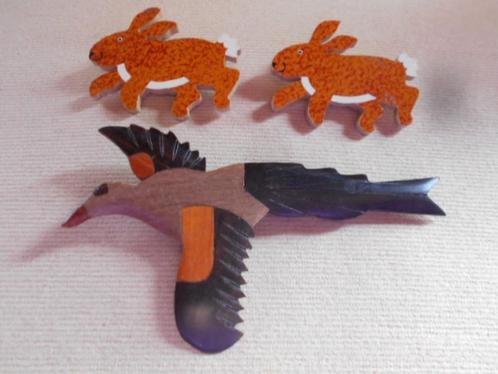 zimbabwe wrattenzijn, ethnische armband, broches hout, Handtassen en Accessoires, Kettingen, Zo goed als nieuw, Overige materialen