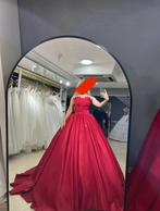 Hennajurk, Kleding | Dames, Trouwkleding en Trouwaccessoires, Ophalen, Zo goed als nieuw, Rood
