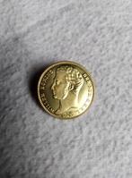 4 Herdenkingsmunten, Nederland, Verguld, Ophalen of Verzenden, 10 gulden, Losse munt