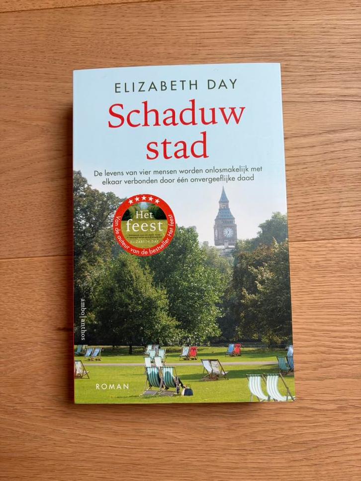 Schaduwstad van Elizabeth Day, Boeken, Romans, Zo goed als nieuw, Ophalen of Verzenden