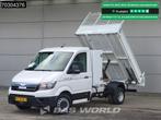 Volkswagen Crafter Kipper met Kist Dubbellucht 3,5t Trekhaak, Auto's, Stof, Gebruikt, 4 cilinders, Volkswagen