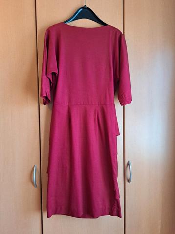 Belle robe vintage rouge unique de la marque Bannou taille S