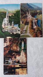 Oude postkaarten Lourdes 1962, 1973, Ophalen of Verzenden