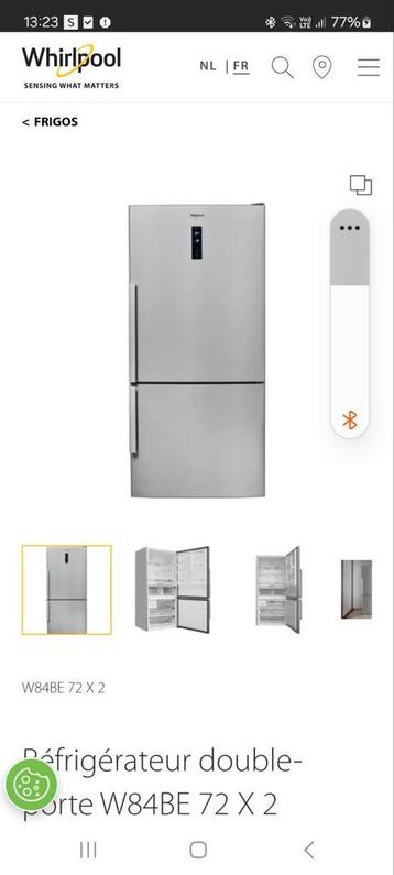 nieuwe koelkast/diepvriezer 