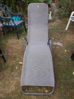 Chaise longue de jardin, Ophalen, Gebruikt, Kunststof