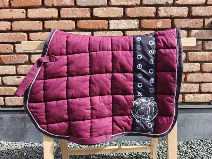 Eskadron Nici Big Square Burgundy Anthra, Dieren en Toebehoren, Overige Dieren-accessoires, Zo goed als nieuw, Ophalen of Verzenden