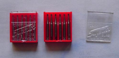 Tandarts mini freesjes asdiameter 2,35mm.Cassettes à 6 stuks, Doe-het-zelf en Bouw, Gereedschap | Freesmachines, Nieuw, Overige soorten
