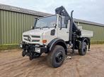 Mercedes-Benz 4X4, Unimog U1850, HIAB kraan., Ophalen, Gebruikt, Meer dan 160 Pk