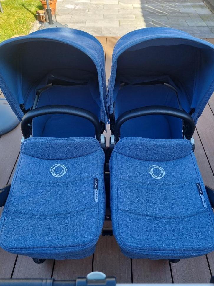 Bugaboo Donkey 2 - Dubbele kinderwagen met veel accessoires, Kinderen en Baby's, Tweelingen en Meerlingen, Gebruikt, Kinderwagen of Buggy