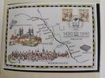 Berlijn 1990 - kaart 1e postverbinding Mechelen-Innsbruck, Ophalen of Verzenden, 1990 tot heden, Gestempeld