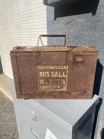 Vintage .30 Cal Munitiekist - Militaria Verzamelobject, Verzamelen, Ophalen of Verzenden