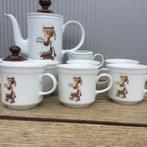 Vintage servies + glazen + onderzetters SARAH KAY, Antiek en Kunst, Ophalen of Verzenden
