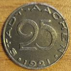 ALLEMAGNE 25 Pfennig Stadt Aachen 1921 FUNCK#1.21 SPL+, Enlèvement ou Envoi, Monnaie en vrac, Allemagne