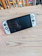 Nintendo Switch OLED + 128GB microSD, Ophalen, Zo goed als nieuw, Switch OLED