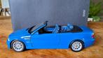 BMW M3 Cabrio e46 Laguna Seca Blue Dealer Pack 1:18 Kyosho, Nieuw, Ophalen of Verzenden, Auto, Kyosho