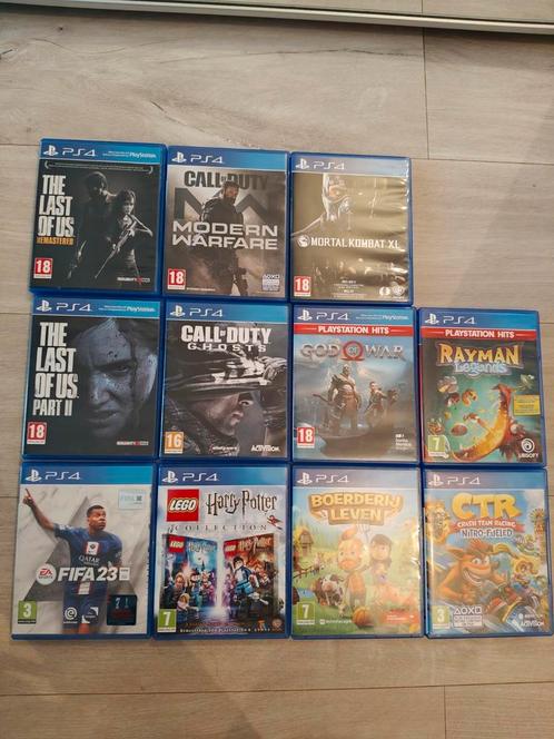 PS4 games, Games en Spelcomputers, Games | Sony PlayStation 4, Zo goed als nieuw, Ophalen of Verzenden