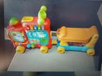 Vtech speel en leertrein franstalige en nederlandstalige, Ophalen, Gebruikt