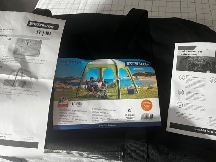 Paviljoen tentje, Vakantie, Campings