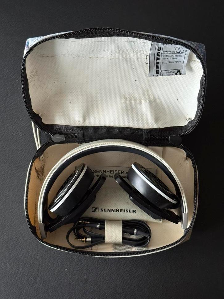 SENNHEISER x FREITAG Urbanite Limited Edition uit 2016, Audio, Tv en Foto, Hoofdtelefoons, Gebruikt, Op oor (supra aural), Sennheiser