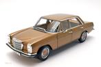 1/18 Mercedes 200 W114 - Bycance gold - Norev Mercedes deale, Ophalen of Verzenden, Zo goed als nieuw, Auto, Norev