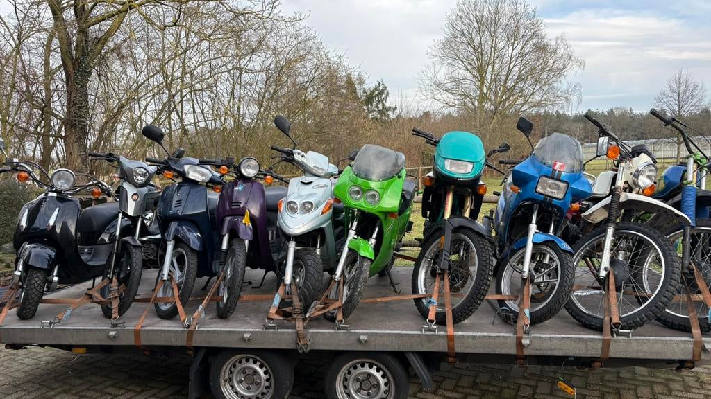 Suzuki/Derbi/Rieju/Honda/Mbk brommers/ Scooters 50/80/100cc, Fietsen en Brommers, Brommers | Overige merken, Ophalen