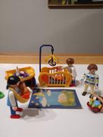 playmobil 3207kinderkamer+4619draagzak+4668maxi-cosi:€25, Kinderen en Baby's, Speelgoed | Playmobil, Complete set, Gebruikt, Ophalen of Verzenden