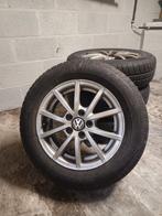 Jantes VW 14" + pneus été, Auto-onderdelen, Banden en Velgen, Ophalen, 14 inch, Gebruikt, Banden en Velgen