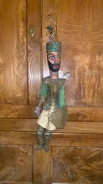 Ancienne marionnette en bois turc soldat collection decor, Enlèvement ou Envoi