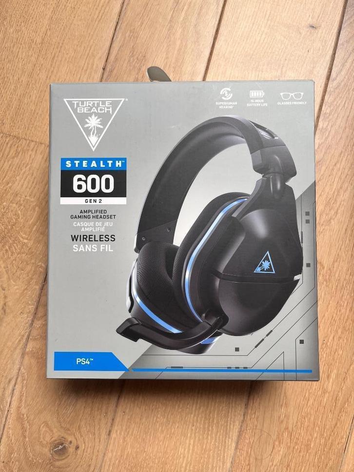 Draadloze gaming-headset Tutrle Beach Stealth 600 Gen 2, Computers en Software, Headsets, Zo goed als nieuw, Over-ear, Draadloos