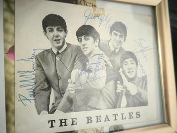 Beatles autographe 