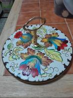 H. Bequet taartschaal 30 cm in goede staat, Ophalen of Verzenden