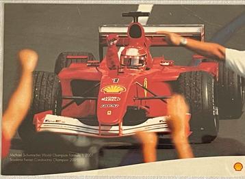 Michael Schumacher champion du monde de F1 2001
